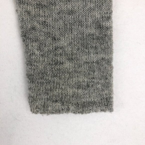 Coldwater Creek Women's Size Medium Grey Wool Blend Cowl Neck Knit Sweater - Picture 3 of 9